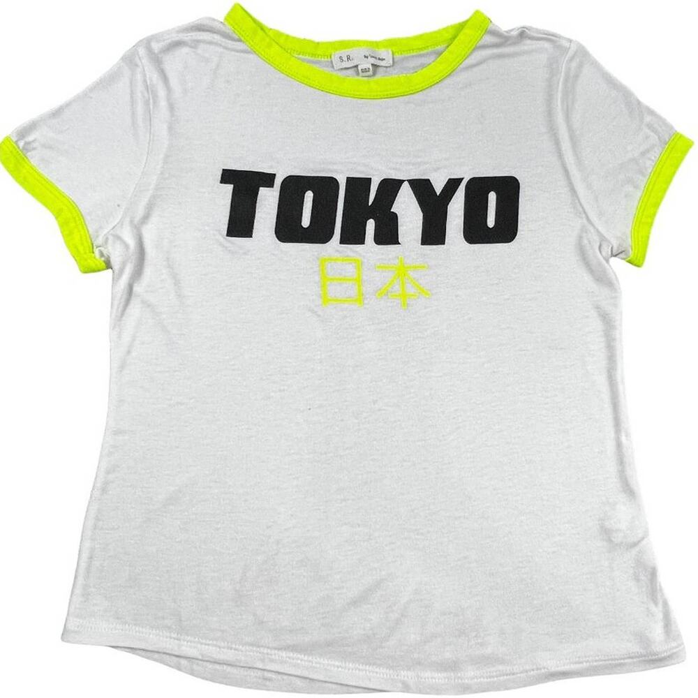 Sweet Rain Graphic Tokyo Tee Shirt Size Juniors XS